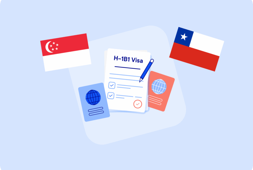 H-1B1 visa for Singaporeans and Chileans H-1B1 visa for Singaporeans and Chileans