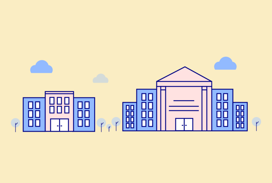 What’s the difference between college and university?